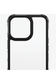 PanzerGlass Husa de protectie  pentr compatibil cu Apple iPhone 13 Pro, Transparenta / Rama Neagra Femei