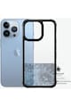 PanzerGlass Husa de protectie  pentr compatibil cu Apple iPhone 13 Pro, Transparenta / Rama Neagra Femei