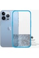 PanzerGlass Husa de protectie  pentru Apple iPhone 13 Pro, Transparenta / Rama Albastra Femei