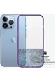PanzerGlass Husa de protectie  pentru Apple iPhone 13 Pro, Transparenta / Rama Mov Femei