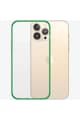 PanzerGlass Husa de protectie  pentru Apple iPhone 13 Pro Max, Transparenta / Rama Lime Femei