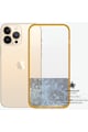 PanzerGlass Husa de protectie  pentru Apple iPhone 13 Pro Max, Transparenta / Rama Galben-Mustar Femei