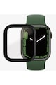 PanzerGlass Калъф  за Apple watch Series 7, 41 мм, Прозрачен/Черна рамка Мъже