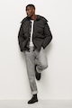 Pepe Jeans London Jobs kapucnis bélelt télikabát foltzsebekkel férfi