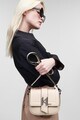 Karl Lagerfeld Geanta crossbody mica de piele cu monograma metalica K/Saddle Femei