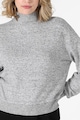COLIN'S Ejtett ujjú finomkötött pulóver női