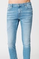 GUESS Mosott hatású skinny fit farmernadrág férfi