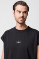 Young Poets Society Ramis bő fazonú póló kis logómintával férfi