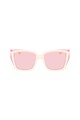 Karl Lagerfeld Szögletes napszemüveg logós részletekkel női