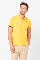 K-Way Tricou polo slim fit cu margini contrastante Vincent Barbati