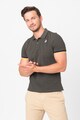 K-Way Tricou polo slim fit cu margini contrastante Vincent Barbati