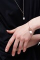 Karl Lagerfeld Bratara cu talisman cu perla naturala, Auriu Femei