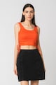 Vero Moda Jillian oldalt megkötős crop top női