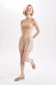DeFacto Pliszírozott modáltartalmú rövidnadrág női