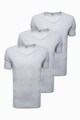 OMBRE Set de tricouri cu decolteu in V - 3 piese Barbati