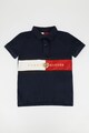 Tommy Hilfiger Памучна тениска с яка и лого Момчета