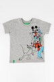 United Colors of Benetton Tricou cu decolteu la baza gatulu si imprimeu Disney Baieti