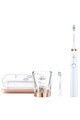 Philips Sonicare Periuta de dinti electrica  DiamondClean HX9312/04, 5 moduri, 2 capete de periere, Numar de miscari/minut 62000, Roz/Auriu Femei