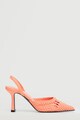 Mango Обувки Paris с отворена пета и плетен ефект Жени