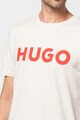 HUGO Dulivio normál fazonú póló logóval férfi