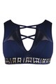 ALOOPPA Top crop din neopren, pentru sport Golden Femei