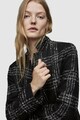 AllSaints Bexa szűk fazonú kockás kabát női