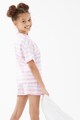 Marks & Spencer Къса пижама с десен - 4 части Момичета