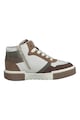 s.Oliver Pantofi sport mid-cut cu insertii din piele ecologica Fete