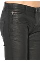 Sisley Jeansi skinny negri peliculizati cu striatii pe genunchi Barbati