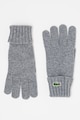 Lacoste Унисекс вълнени ръкавици с лого Жени