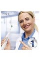 Oral-B Periuta de dinti electrica  Pro 3 Cross Action, Curatare 3D, 3 programe, 1 capat, Trusa de calatorie Femei