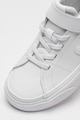 Nike Pantofi sport diin piele cu garnituri din material textil si velcro Court Legacy Baieti