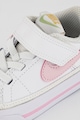 Nike Pantofi sport de piele cu insertii de material textil Court Legacy Fete