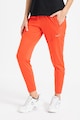 Nike Pantaloni cu tehnologie Dri-FIT si slituri cu fermoar pe glezne, pentru alergare Essential Femei