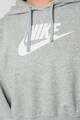 Nike Уголемено късо худи с лого Жени