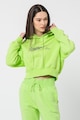 Nike Swoosh bő fazonú kapucnis crop pulóver női