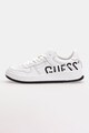 GUESS Pantofi sport din piele cu logo Barbati