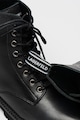 Karl Lagerfeld Ghete de piele cu logo cu detalii discrete cu logo Barbati