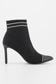 Karl Lagerfeld Боти с дизайн на чорап и кожа Жени