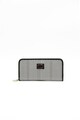 Silver&Polo Cipzáros texturált pénztárca női