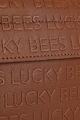 Lucky Bees Keresztpántos táska domború logómintával női