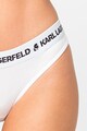 Karl Lagerfeld Set de chiloti tanga din amestec de lyocell - 2 perechi, Roz, Negru Femei