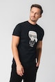 Karl Lagerfeld Тениска с овално деколте и лого Мъже