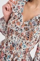 Liu Jo Virágmintás ruha fodros részletekkel női