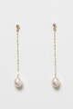 Atelier Devi Cercei din aur filat de 14K si decorati cu perle Femei