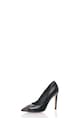 Roberto Botella Pantofi negri din piele cu varf decorat cu tinte Femei