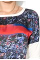 Big Star Bluza alba cu imprimeu multicolor Cineria Femei
