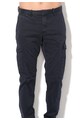 Alcott Pantaloni cargo chino slim fit albastri Barbati