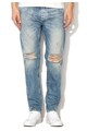 Jack & Jones Jeansi anti fit albastri cu aspect deteriorat 171 Erik Barbati