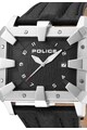Police Часовник Defender в черно и сребристо Мъже